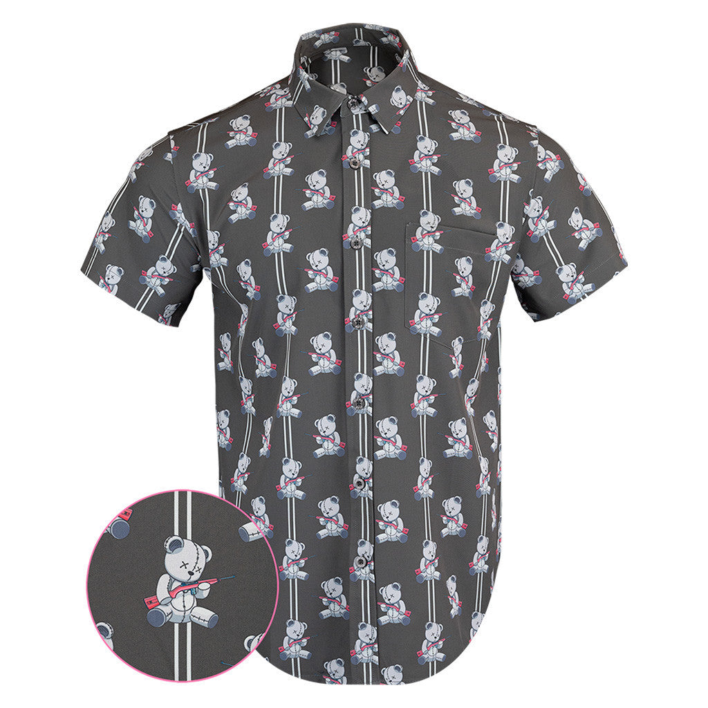 The Snuggler Button Down Shirt Tactical Hawaiian Shirt Gift Ideas For Husband – Moonbestprint
