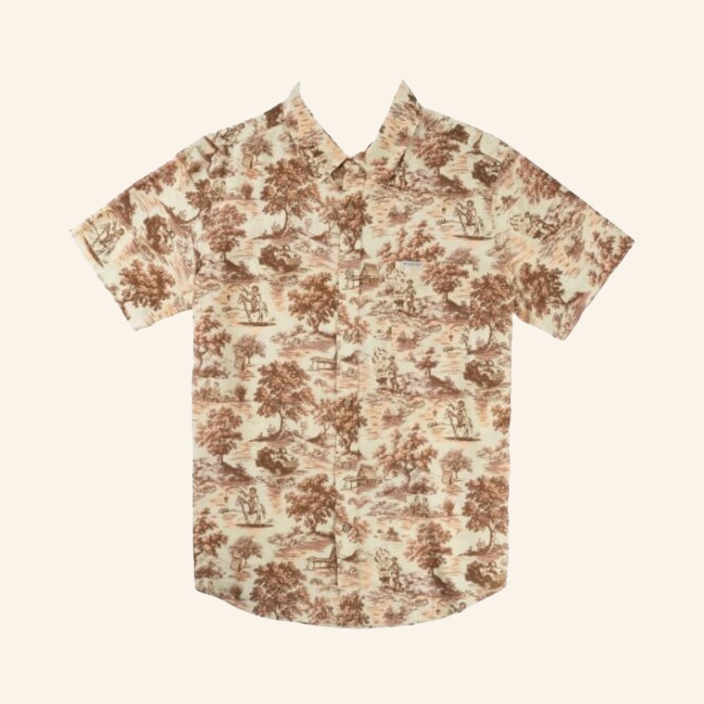 Whataburger Merch Sendero X Whataburger Toile Hawaiian Shirt Gift Ideas For Dad – Moonbestprint