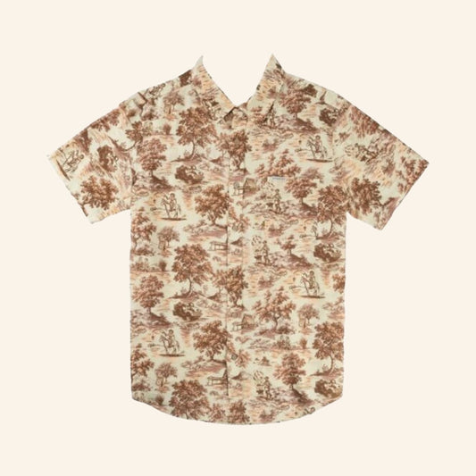 Whataburger Merch Sendero X Whataburger Toile Hawaiian Shirt Gift Ideas For Dad – Moonbestprint