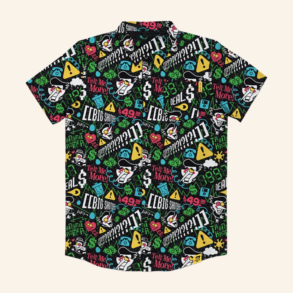 Deltarune Merch Spamton Button Up Shirt Christmas Gift Ideas For Boyfriend – Moonbestprint