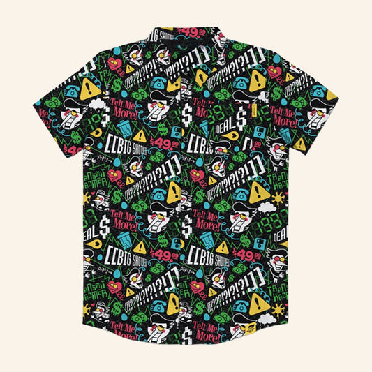 Deltarune Merch Spamton Button Up Shirt Christmas Gift Ideas For Boyfriend – Moonbestprint