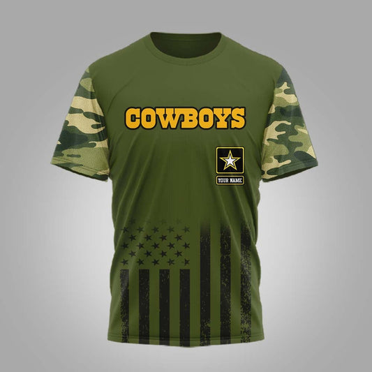 Dallas Cowboys | Premium NFL Never Walk Alone Veteran Shirt MM Moonbestprint