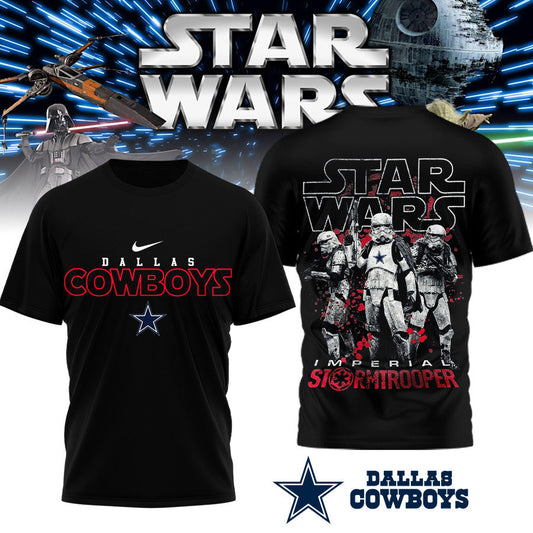 Dallas Cowboys | Premium NFL Star Wars Imperial Stormtrooper 3D Shirt NP Moonbestprint