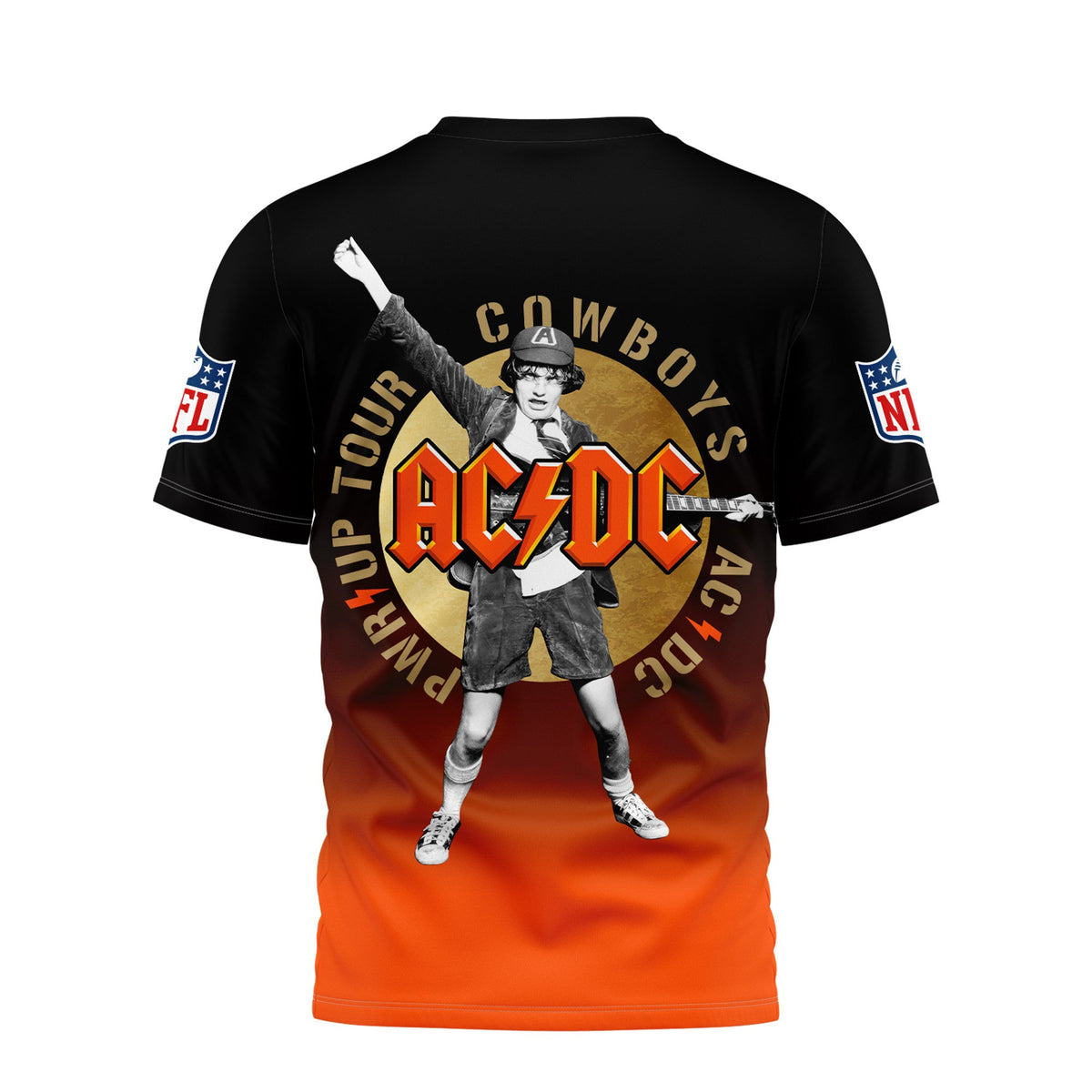 Dallas Cowboys | Premium AC/DC Fan 3D Shirt NY Moonbestprint