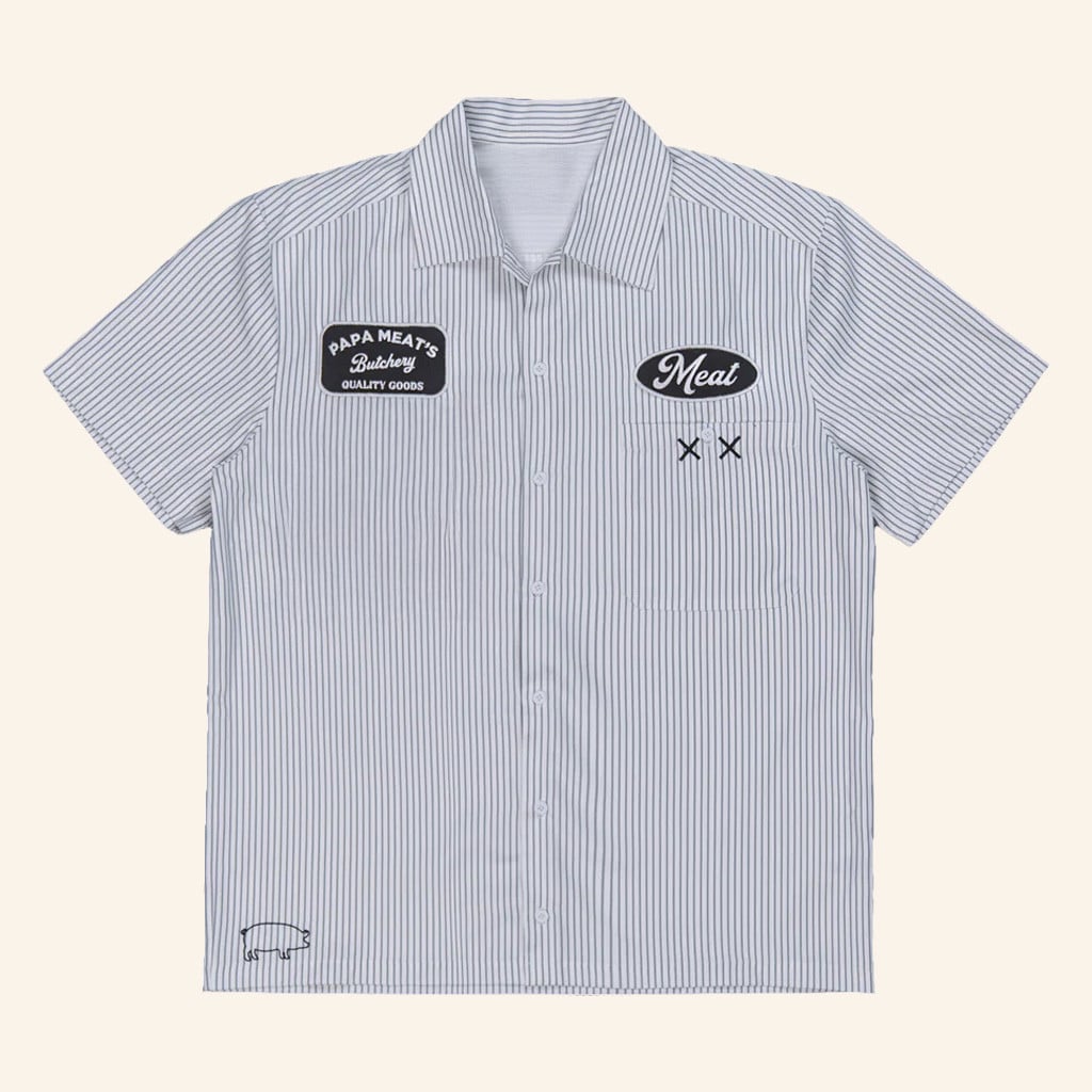 MeatCanyon Merch Papa Meat Butchery Button Up Shirt Xmas Gifts For Husband - Wear&Decor – Moonbestprint