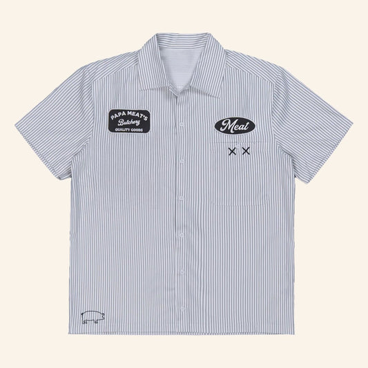 MeatCanyon Merch Papa Meat Butchery Button Up Shirt Xmas Gifts For Husband - Wear&Decor – Moonbestprint