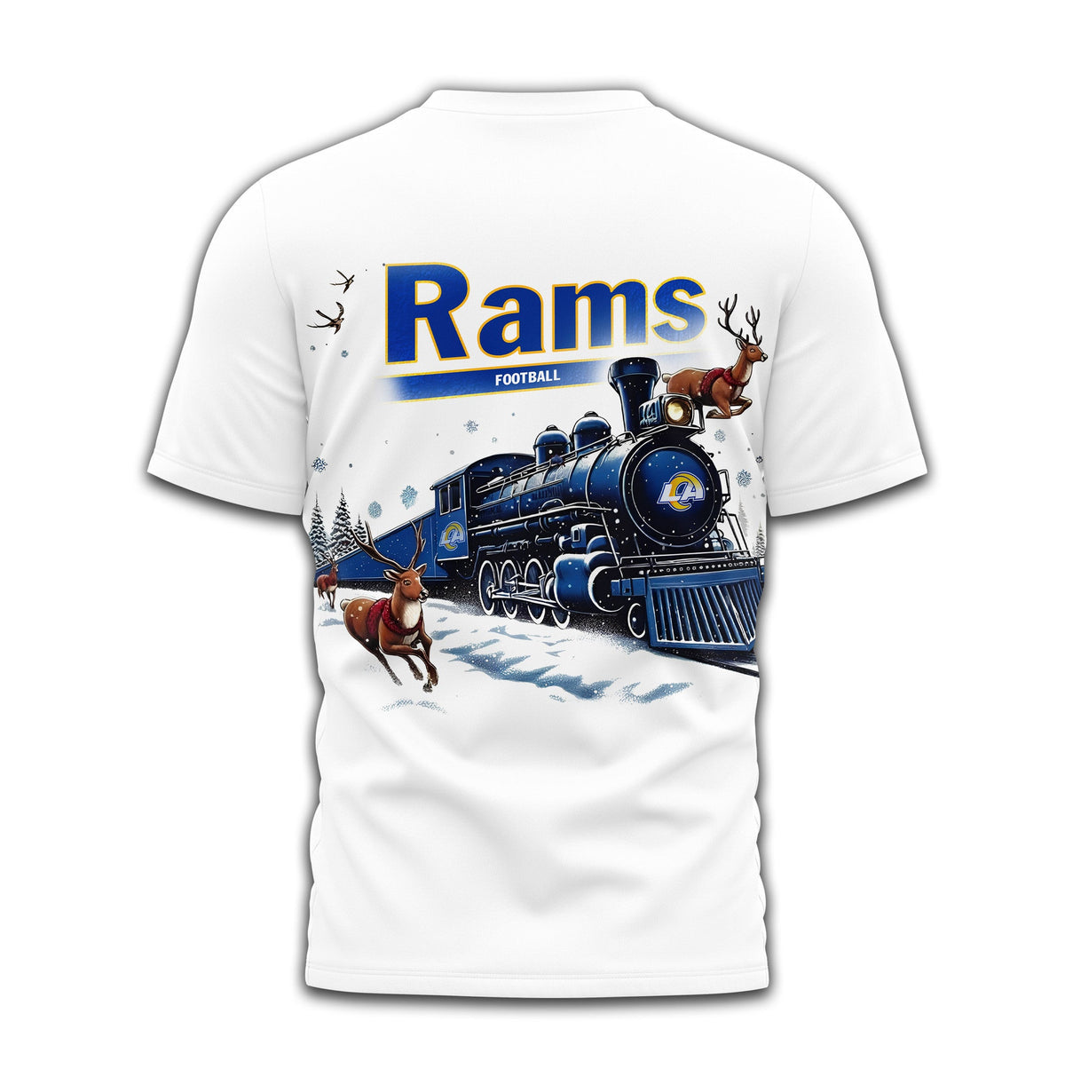 Los Angeles Rams | Premium NFL Sweet Christmas 3D Shirt Moonbestprint