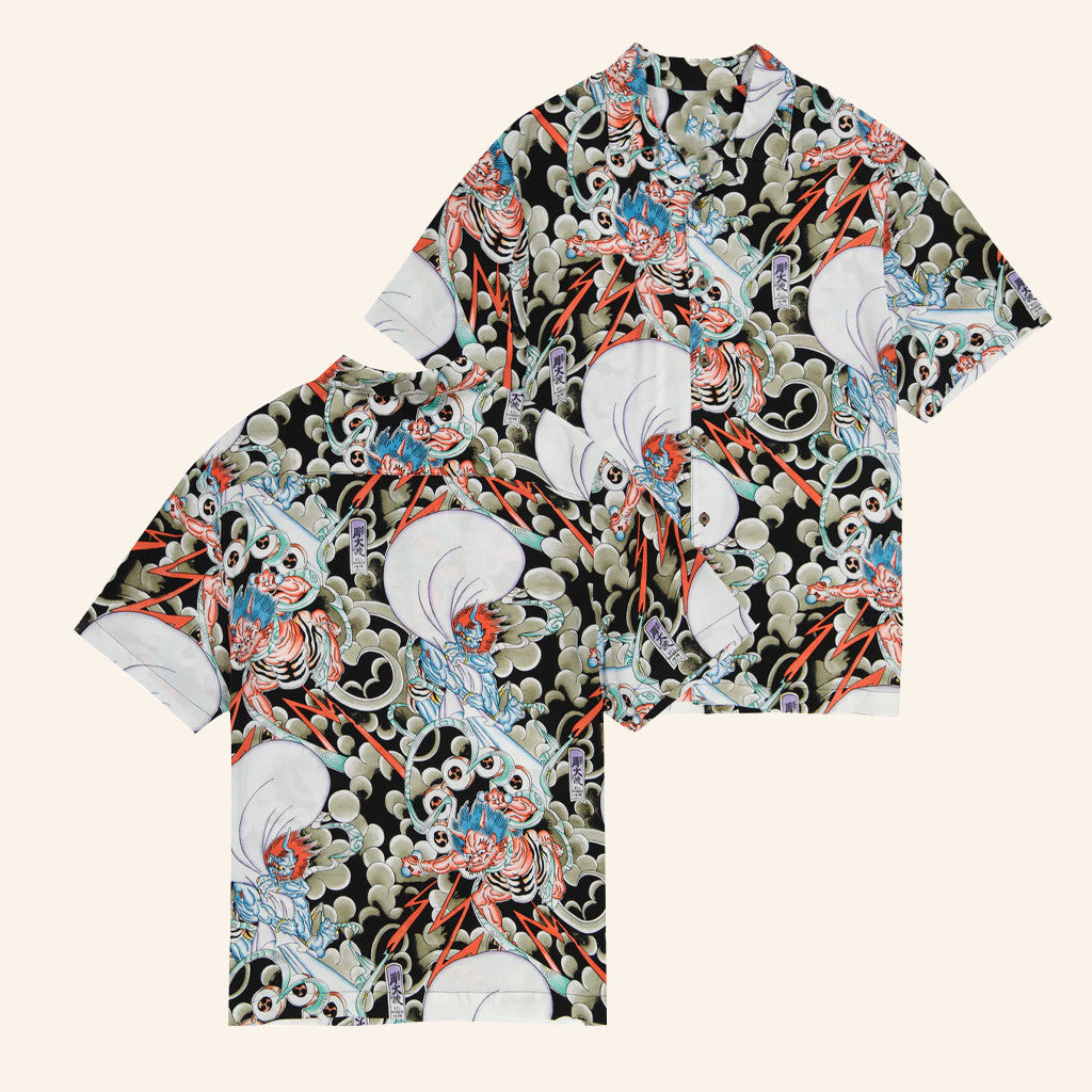 Ed Hardy Merch Japan Bee Hawaiian Shirt Ed Hardy Shirt Gifts For Brother - WearandDecor – Moonbestprint