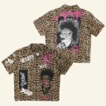 Ed Hardy Merch Punk Leopard Hawaiian Shirt Ed Hardy Shirt Christmas Gifts For Son - WearandDecor – Moonbestprint