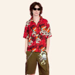 Ed Hardy Merch LKS Skull Hawaiian Shirt Ed Hardy Shirt Birthday Present For Husband - WearandDecor – Moonbestprint