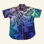 Griz Merch GRiZ Floral Warp Button Up Shirt Birthday Gift For Husband - WearandDecor – Moonbestprint