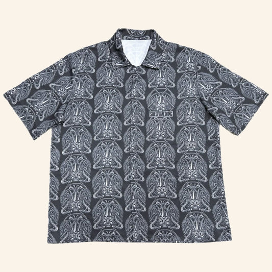 Sullivan King Merch Reckless Beach Club Button Up Shirt Serpent Skull Shirt Gifts For Dad - WearandDecor – Moonbestprint