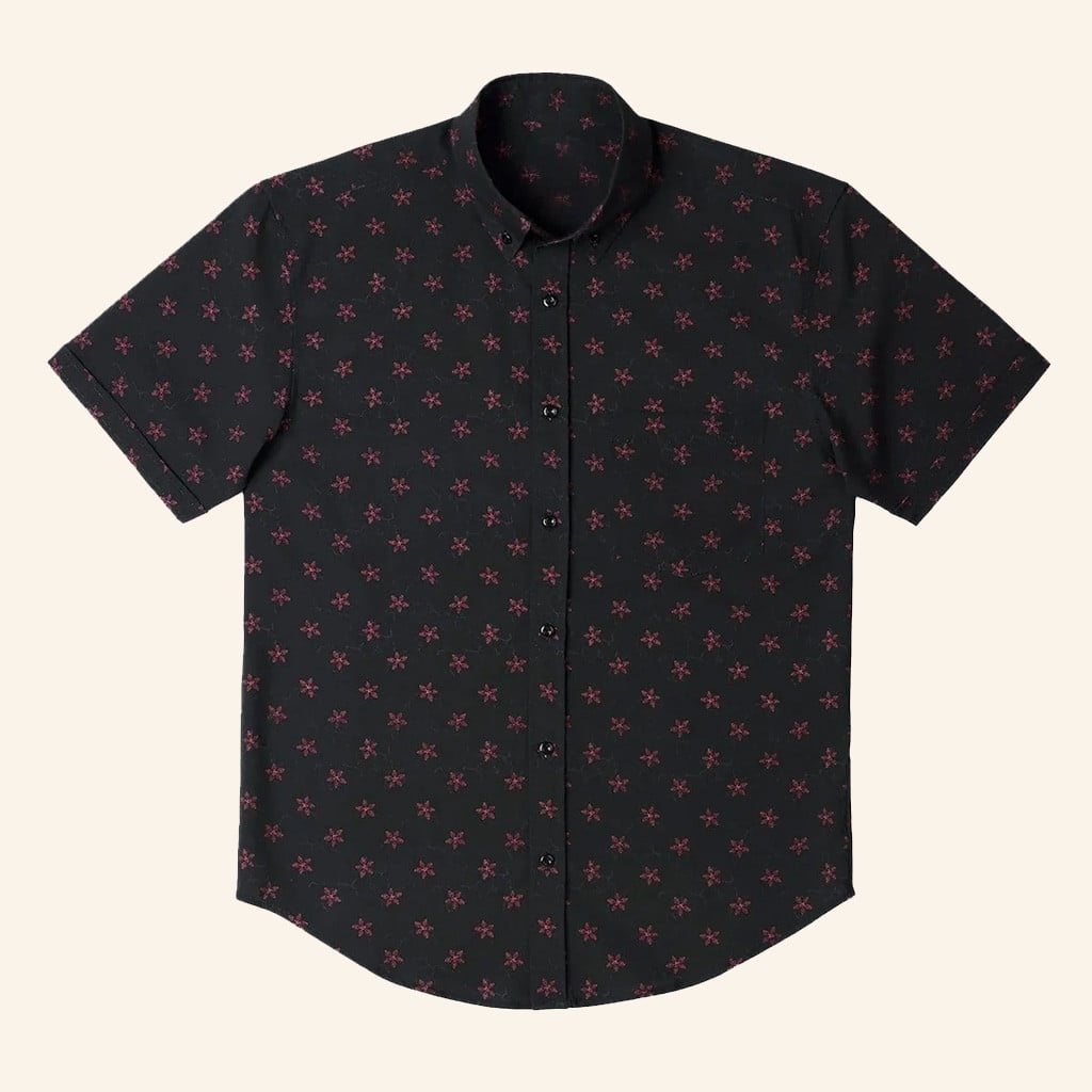 Stranger Things Merch Stranger Things x RSVLTS Demogarden KUNUFLEX Button Up Shirt Dad Gifts – Moonbestprint