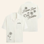 Rauw Alejandro Merch Puerto Rico Es Cosa Nuestra Button Up Shirt Gifts For Music Fans - WearandDecor – Moonbestprint