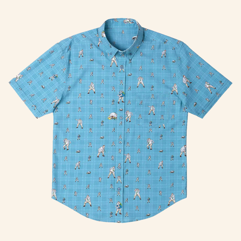Saturday Night Live Merch SNL 50 x RSVLTS Down By The River Button Up Shirt Gifts For Him - WearandDecor – Moonbestprint