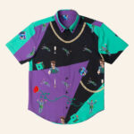 Saturday Night Live Merch SNL 50 x RSVLTS D In A B Button Up Shirt Gifts Ideas For Dad - WearandDecor – Moonbestprint