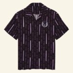 Star Wars Merch Mace Windu Lightsaber Button Up Shirt Gifts For Brothers - WearandDecor – Moonbestprint