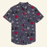 Star Wars Merch Darth Vader Dark Side Button Up Shirt Gifts For Brothers - WearandDecor – Moonbestprint