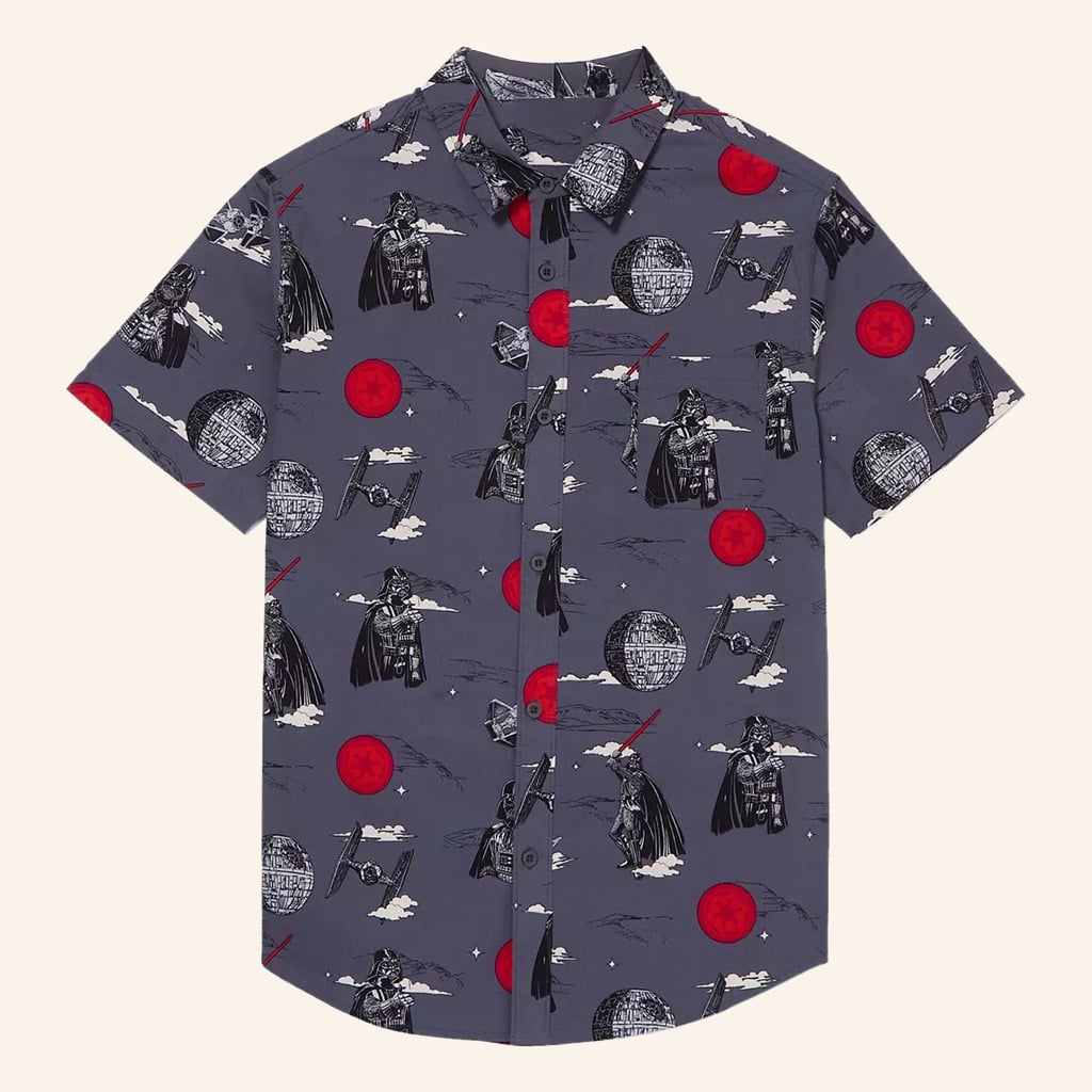 Star Wars Merch Darth Vader Dark Side Button Up Shirt Gifts For Brothers - WearandDecor – Moonbestprint
