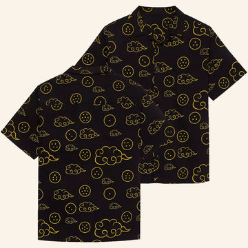 Dragon Ball Z Merch Dragon Ball Z Tonal Button Up Shirt Best Gifts For Him - WearandDecor – Moonbestprint
