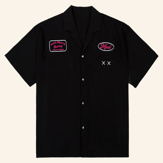 MeatCanyon Merch Papa Meat Button Up Shirt Gifts Ideas For Brothers - WearandDecor – Moonbestprint