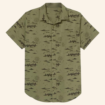The Lord Of The Rings Merch Mountain Scenes Button Up Shirt Gifts For Friends - WearandDecor – Moonbestprint