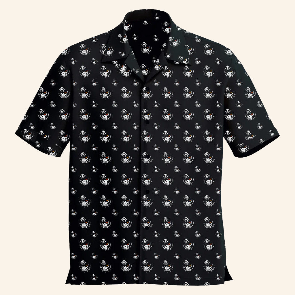 Persona Merch Persona 5 Royal Captain Kidd Button Up Short Sleeve Shirt Gifts For Game Lovers - WearandDecor – Moonbestprint