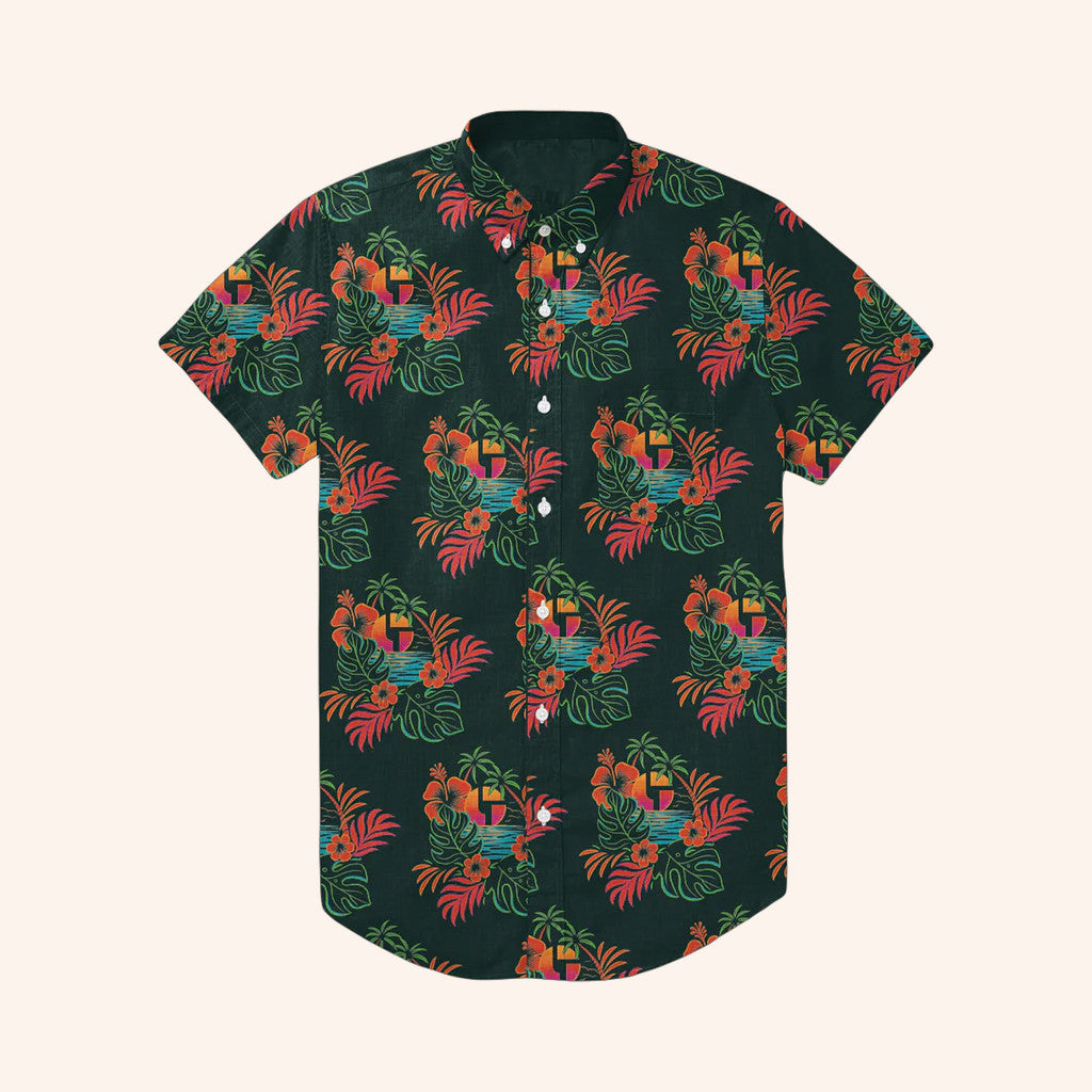 Disco Biscuits Merch Tropical Themed Hawaiian Shirt Gifts Ideas For Band Lovers – Moonbestprint