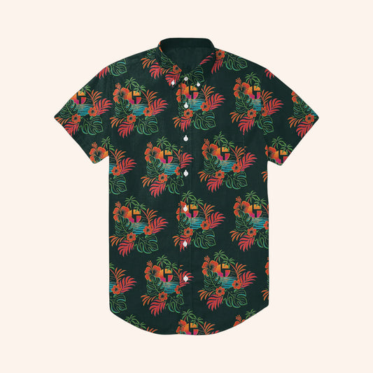 Disco Biscuits Merch Tropical Themed Hawaiian Shirt Gifts Ideas For Band Lovers – Moonbestprint