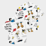 Anti Social Social Club Merch ASSC X Peanuts Button Up Shirt Great Gifts For Him – Moonbestprint