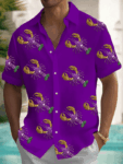 Crawfish Mardi Gras Hawaiian Shirt Fat Tuesday Shirt New Orleans Mardi Gras Clothing – Moonbestprint
