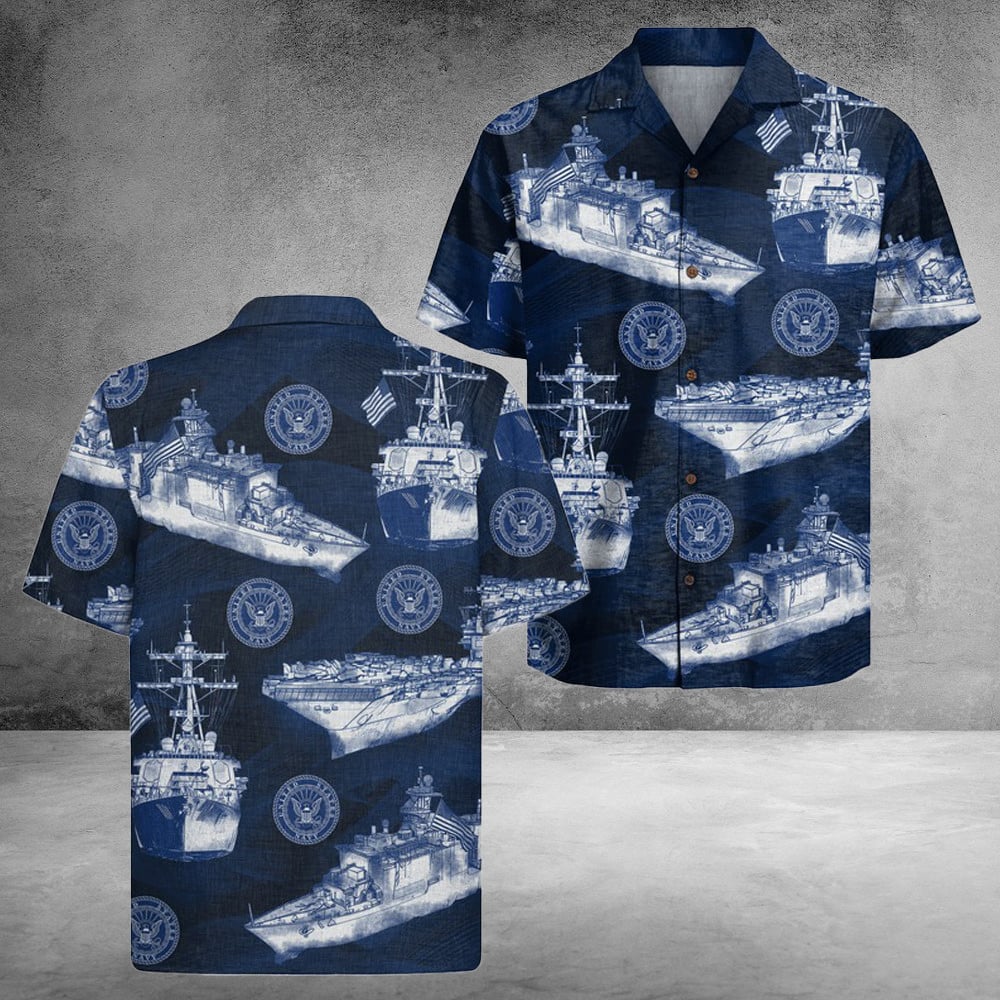 US Navy 250th Years Of Service Hawaiian Shirt United States Unique Gifts Ideas For Women – Moonbestprint
