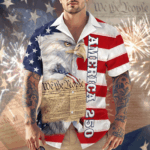 Eagle America Independence Day Cool Hawaiian Shirt America 250 Merchandise Patriotic Mothers Day Gifts – Moonbestprint