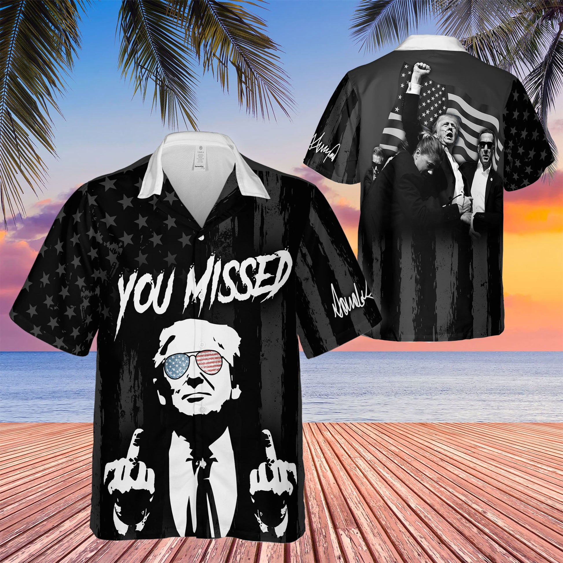You Missed Hawaiian Shirt Fight Shirt Supporters Hawaiian Unisex 3d Shirt – Moonbestprint