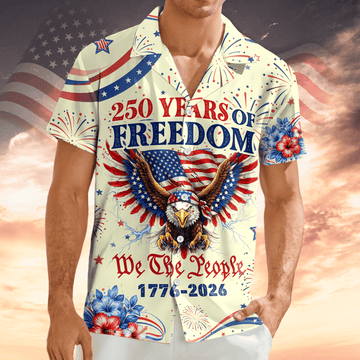 We The People - Honoring 250 Years Of Freedom 1776-2026 Hawaii Shirt America 250 Merchandise Patriotic Gifts For Him – Moonbestprint