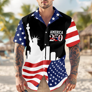 America 250 Years Hawaii Shirt America 250 Merchandise Unique Patriotic Gifts – Moonbestprint