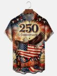 USA 250Th Anniversary Hawaiian Shirt USA 250 Years Of Freedom Clothes Father's Day – Moonbestprint