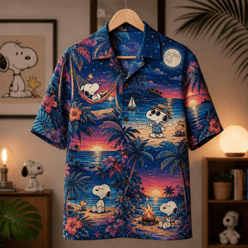 Snoopy Tropical Dream Hawaiian Shirt