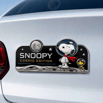 Snoopy Cosmic Edition Car Emblem Badge