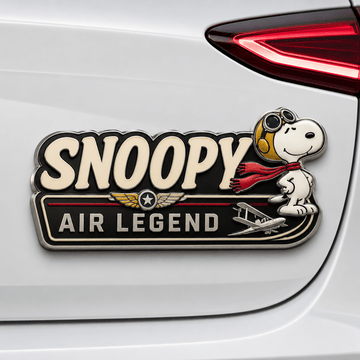 Snoopy Air Legend Car Emblem Badge