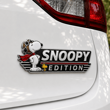 Snoopy Aviator Heritage Car Emblem Badge