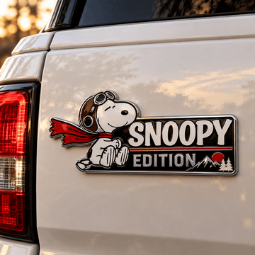 Snoopy Aviator Spirit Car Emblem Badge