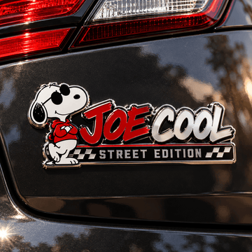 Snoopy Joe Cool Street Edition Car Emblem Badge