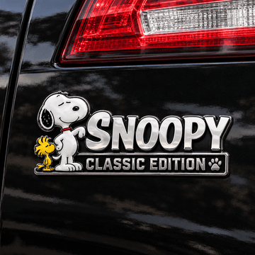 Snoopy Heritage Edition Car Emblem Badge
