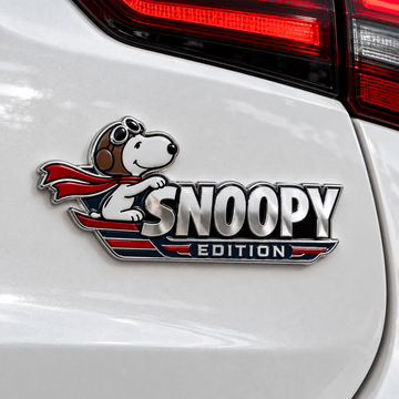 Snoopy Runway Legend Edition Car Emblem Badge