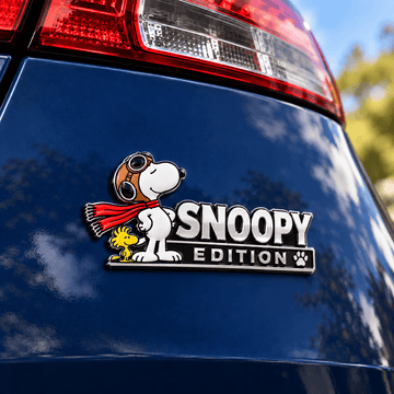 Snoopy Classic Aviator Edition Car Emblem Badge