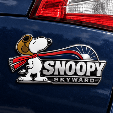Snoopy Skyward Horizon Edition Car Emblem Badge