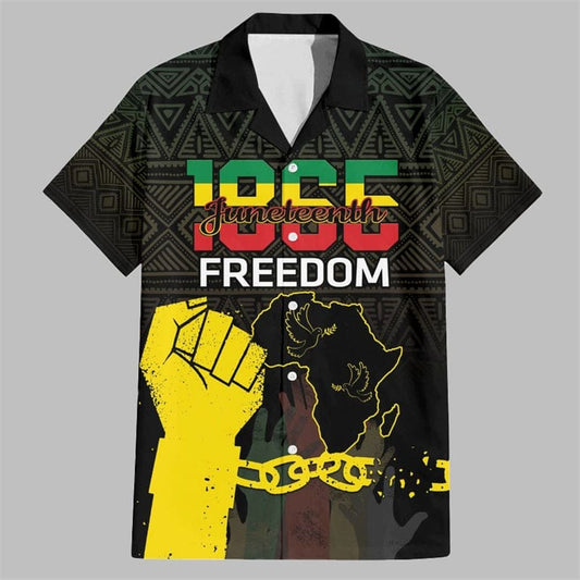 1865 Juneteenth Freedom Day Hawaiian Shirt - Moonbestprint