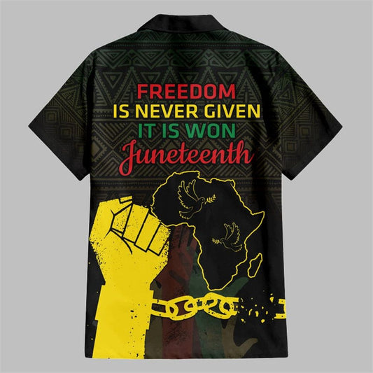1865 Juneteenth Freedom Day Hawaiian Shirt - Moonbestprint