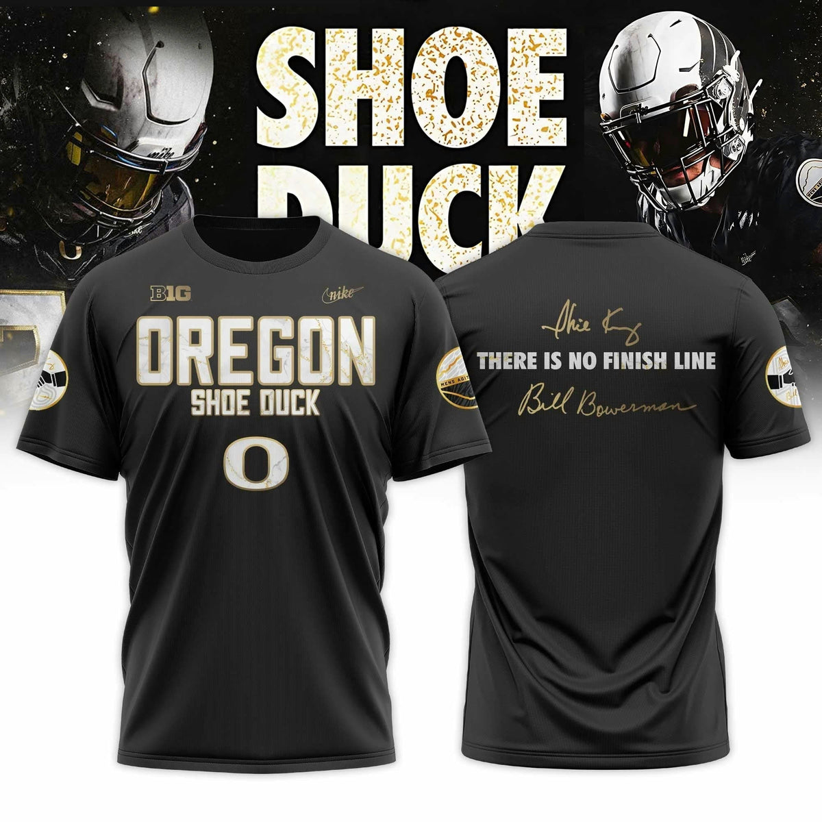 2025 Oregon Football "Shoe Duck" Special Edition Tshirt | LJ17 Moonbestprint